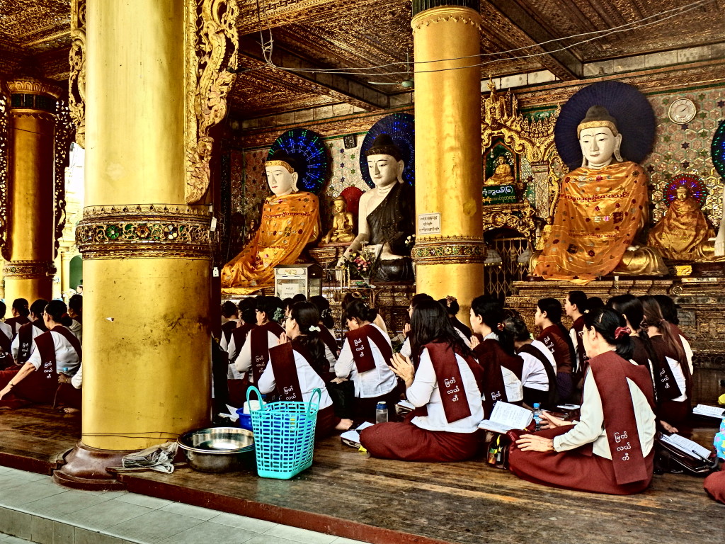 Shwedagon Paya Temple, Yangon, myanmar points of interest