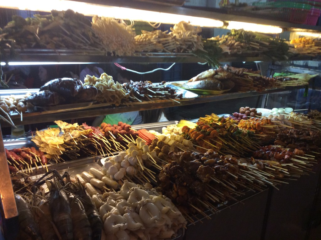 Yangon street food Myanmar travel blog