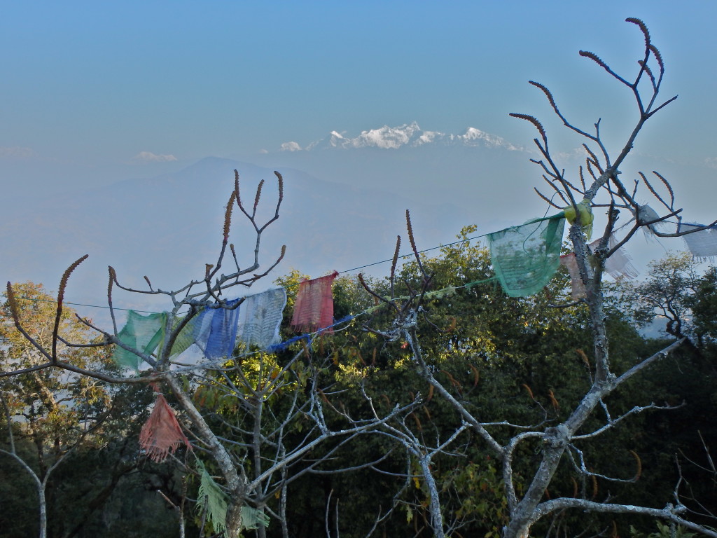 View of the himalayas from gorkha durbar square nepal where to see the mountains in nepal what to do in nepal