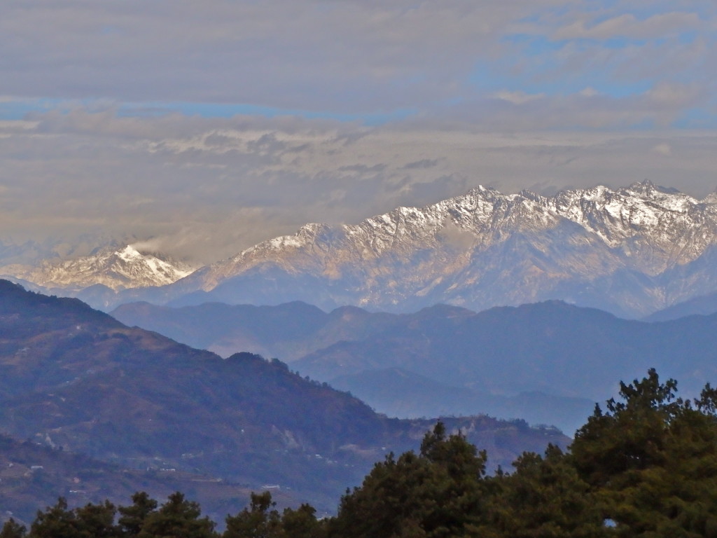 View of the himalayas from Nagarkot, Kathmandu Valley, Nepal best places to see the himalayas where to see the himalayas near kathmandu