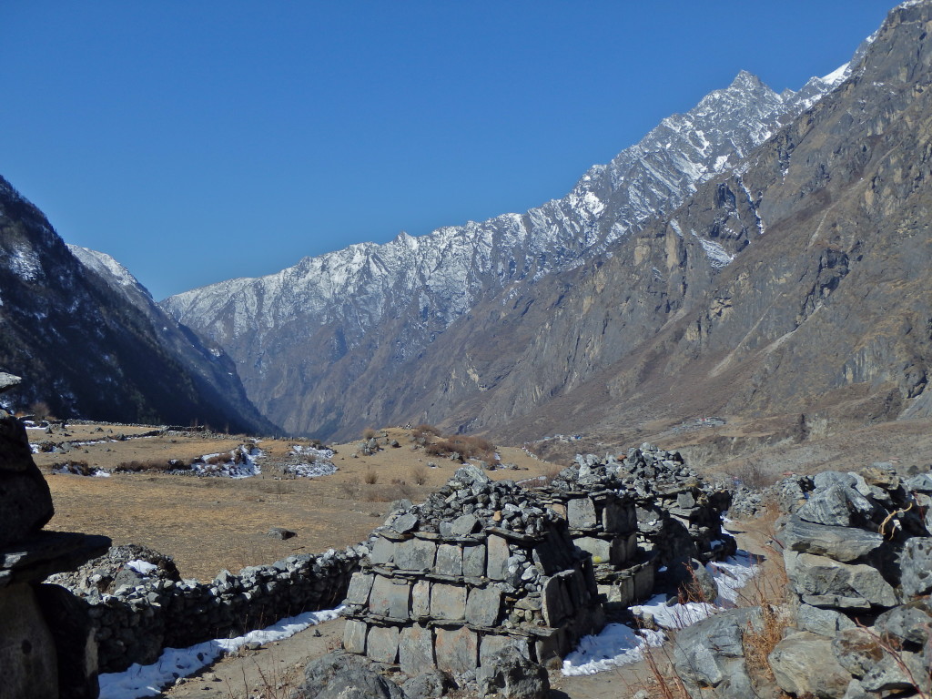 Mani stones in the himalayas, Langtang Valley Trek, Nepal where to hike in nepal for solo women best trails in nepal for beginners