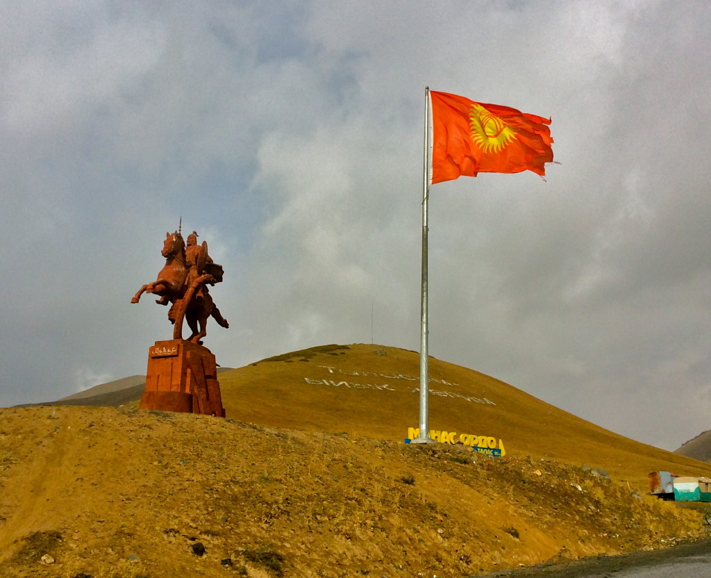 Leaving Talas, travel in Kyrgyzstan