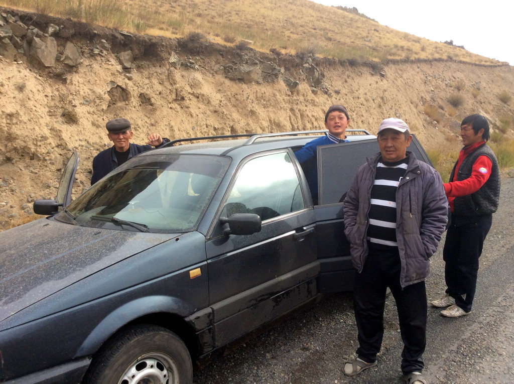 My ride into Talas, Kyrgyzstan