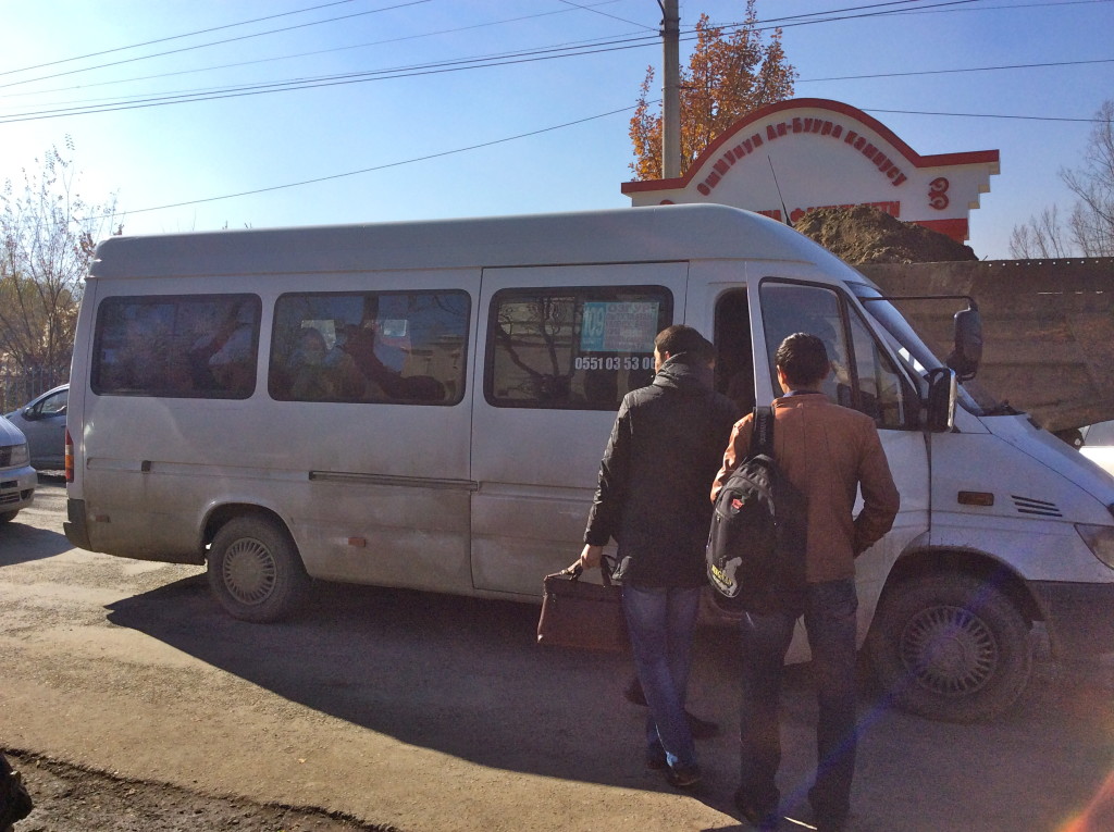 Kyrgyz marshrutka, travel in Osh Kyrgyzstan, transportation in Kyrgyzstan