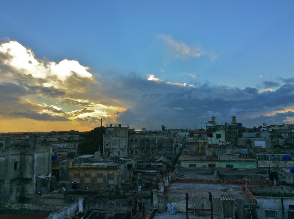 View of Havana from my rooftop havana cuba travel blog for solo female travellers tourist attractions in havana cuba