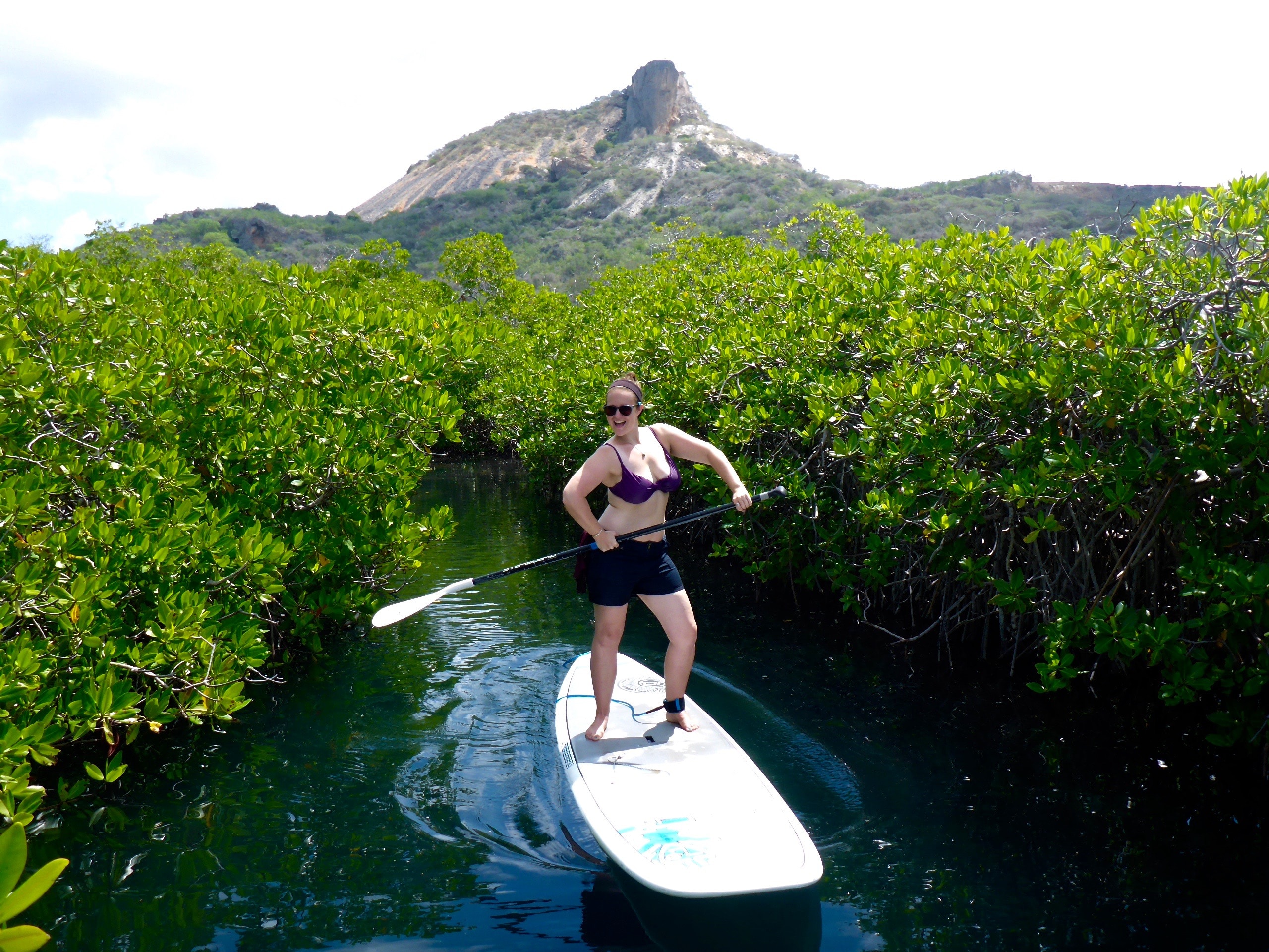 table mountain paddleboarding tour in curacao SUP curacao