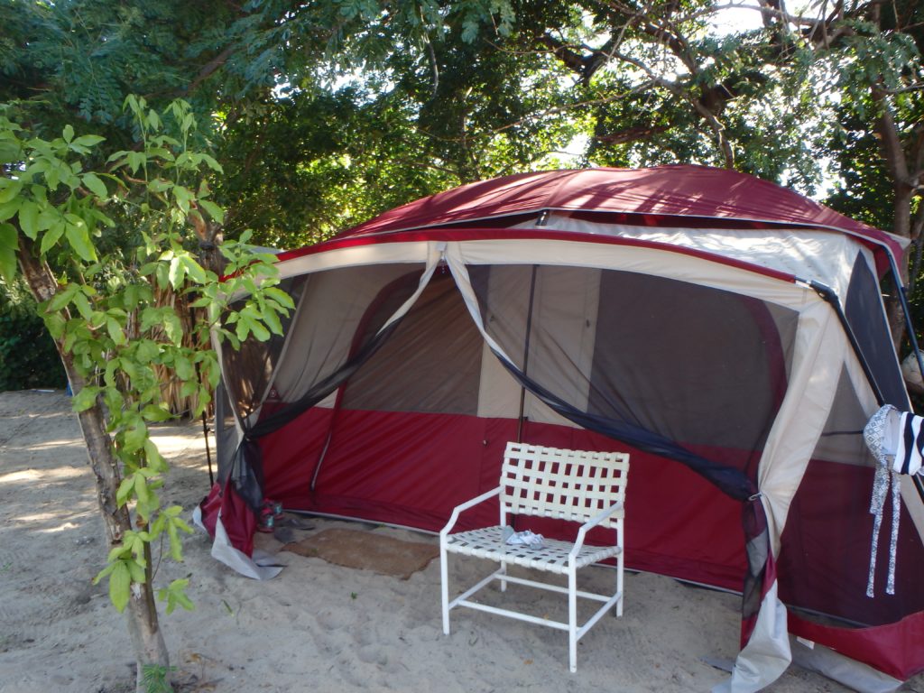 furnished tent at katamah guesthouse treasure beach jamaica places to stay in treasure beach jamaica travel blog solo travel