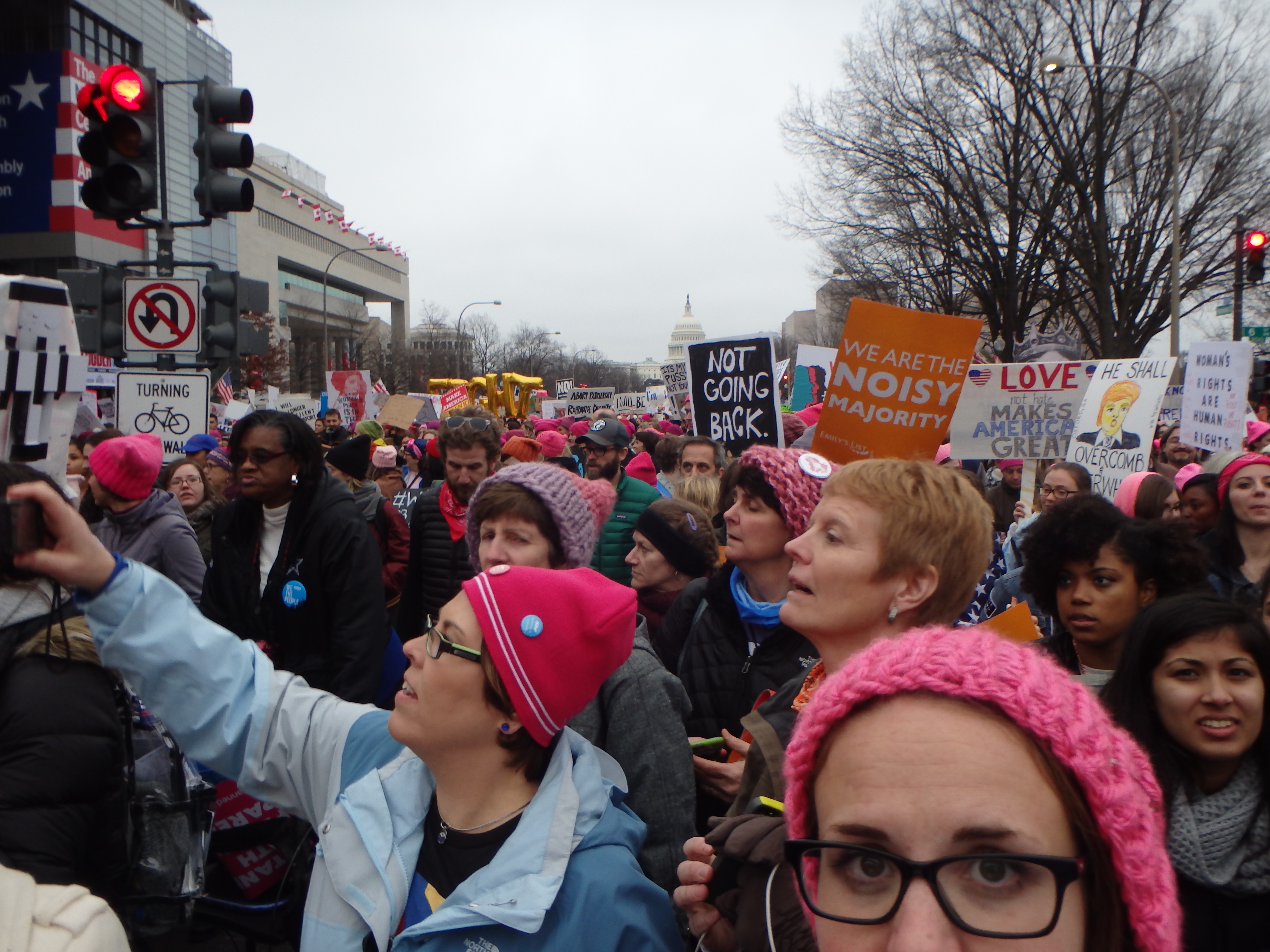 Washington DC Womens march experience