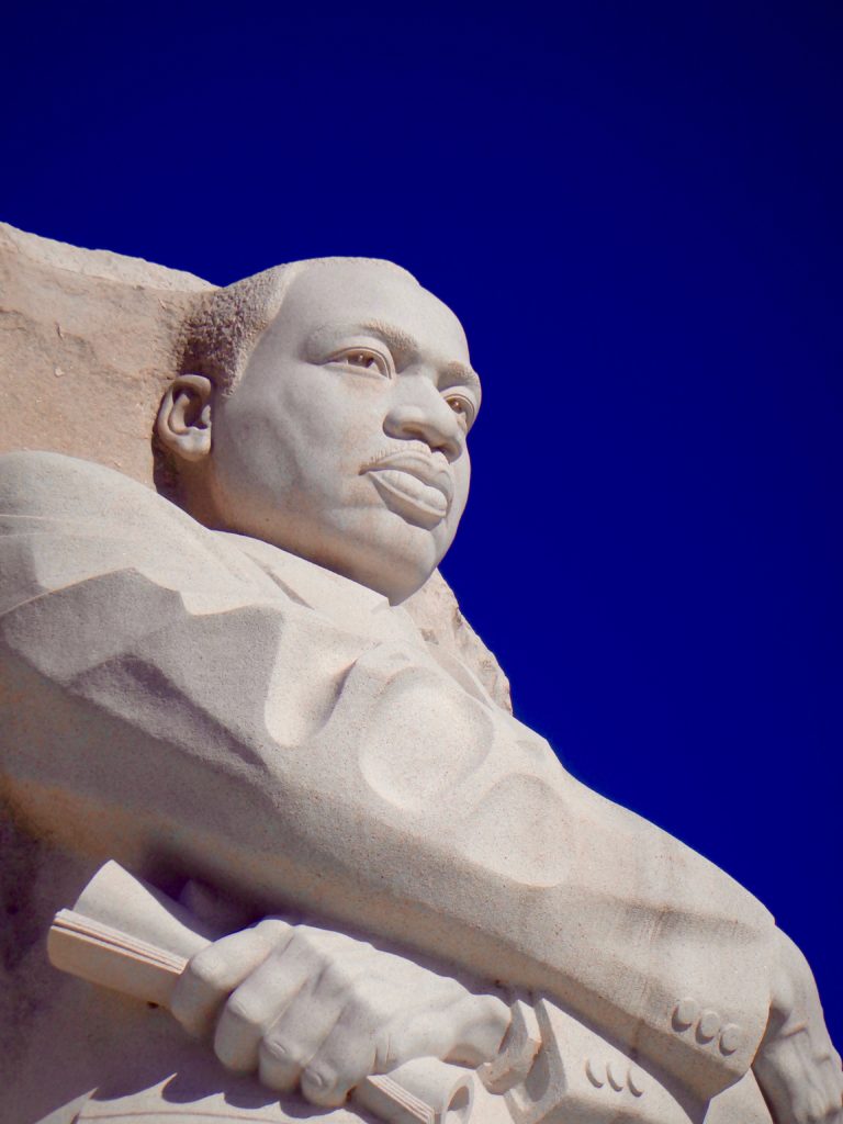 martin luther king junior memorial washington DC national mall points of interest new memorials on the mall