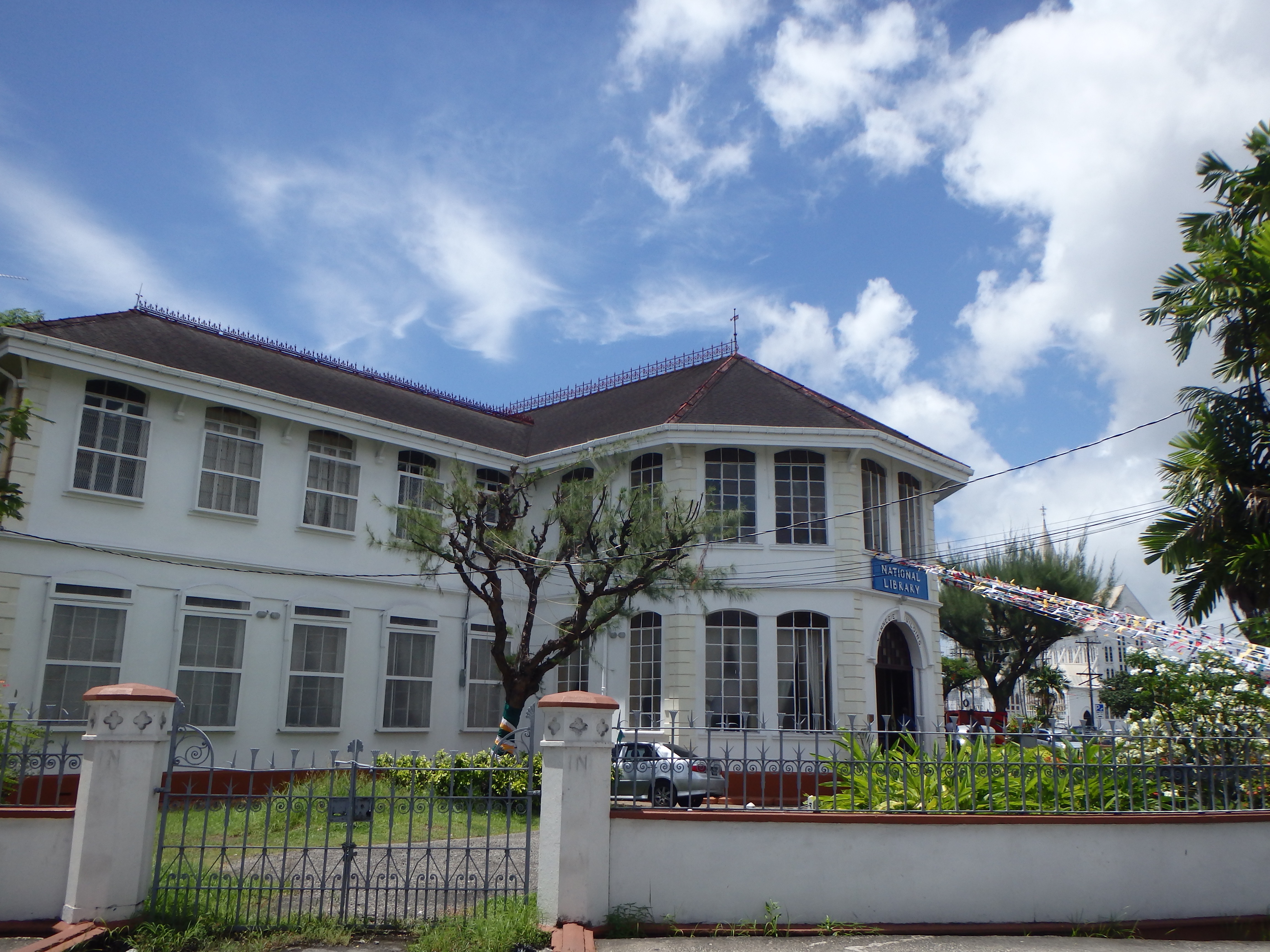 National Library of Guyana in Georgetown places to visit in georgetown guyana travel blog